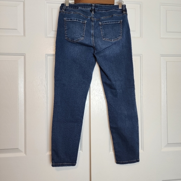 Buffalo David Bitton Mid Rise Supper Soft Dark Wash Skinny Jeans Size 10 - Picture 2 of 8
